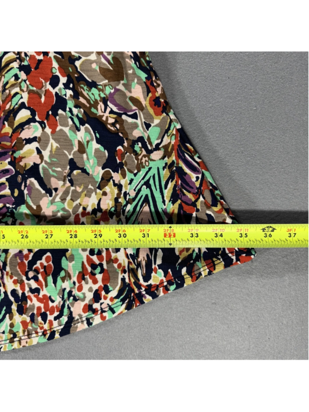 Shop The Mint Floral Print Dress Size Small with Pockets - Picture 13 of 15